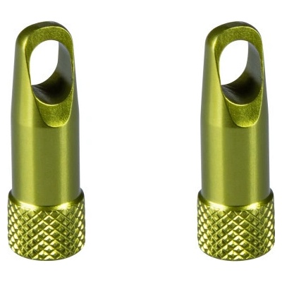 FORCE čepičky galuskového ventilku s klíčemhliníkzelen 7506694