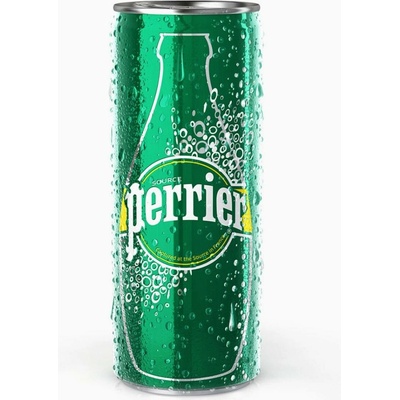 Perrier plech Slim Can 250 ml