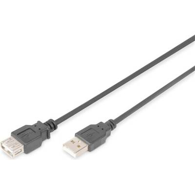 Digitus AK-300202-030-S USB 2.0, A M/F, 3m, černý
