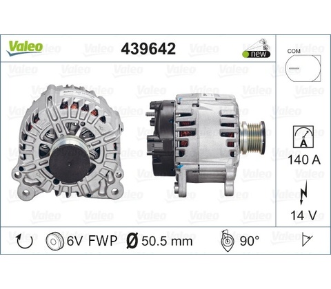 Alternátor VALEO 439642
