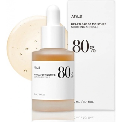 Anua Heartleaf 80% Moisture Soothing Ampoule Серуми за лице, емулсии, флуиди 30ml