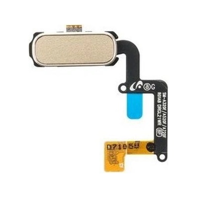 Samsung Galaxy A3 A320F (2017) - Tlačítko Domů + Flex Cable (Gold Sand) - GH96-10773B Genuine Service Pack, Gold Sand