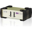 Aten CS-82U-AT 2-Port PS/2-USB KVM Switch, 2x Custom KVM Cable sets, Non-powered