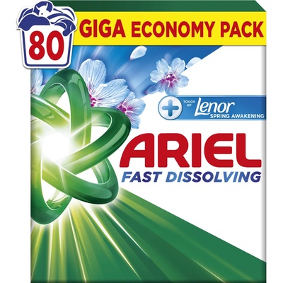 Ariel Fast Dissolving Color prací prášek na barevné prádlo 80 PD 4,4 kg
