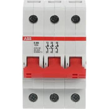 Image 1 of ABB Товаров прекъсвач abb e203/125r - 3 p, 125 a, 400 v (2cde283001r0125)