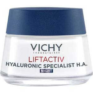 Vichy Liftactiv Нощен крем за лице Hyaluronic Specialist H. A, 50 ml