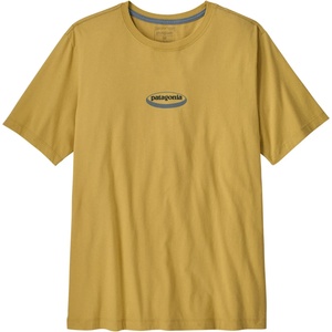 Patagonia Мъжка тениска Patagonia 95 Oval Logo T-Shirt - Lynx Tan (216-7985-0713)