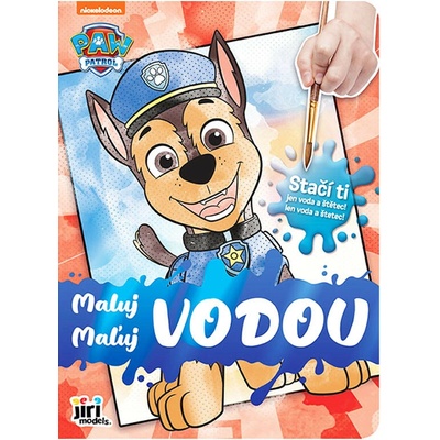 JiriModels Maľuj vodou Labková patrola