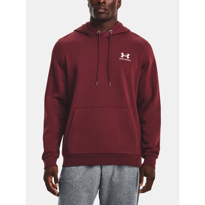 UA Essential Fleece Hoodie Sweatshirt Under Armour | Cherven | МЪЖЕ | L