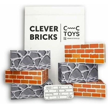 CC Toys Tehličky Clever Bricks Tehla-kameň 2637