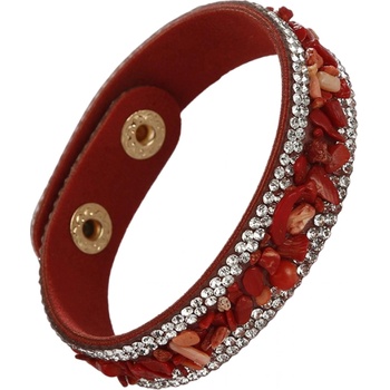 HARAHU Гривна Retro Stone - Червена KP29623 (29623)