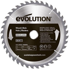 Evolution Widiowa TCT Saw pro řezání dřeva 230 mm 40Z EVO-230-40-D
