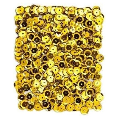 dpCraft Flitry metalizované 9 mm, 15 g - zlaté (DPCE-057)