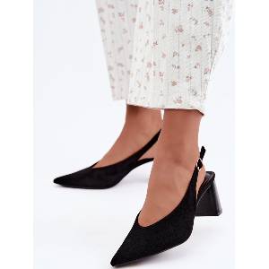 Step in style Дамски обувки на дебел ток модел 230727 Step in style