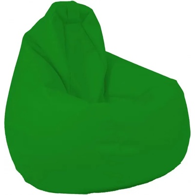 PUFRELAX Пуф, круша, 220л. , Nirvana Hobbit, Panama Green, Водоустойчив, Перящ се калъф, Пълнеж от Полистиролни перли (PUF-G-NH-PEX-GR)