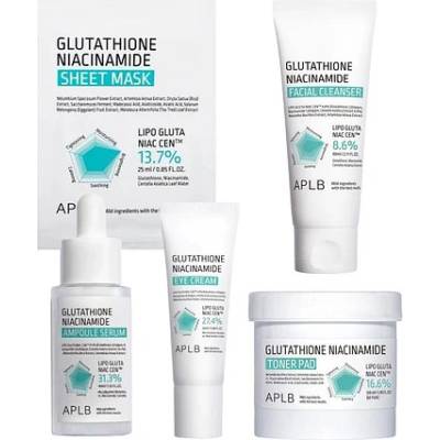 APLB Комплект Glutathione Niacinamide, 5 части