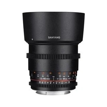 Samyang 85mm T1.5 AS IF UMC II VDSLR Canon