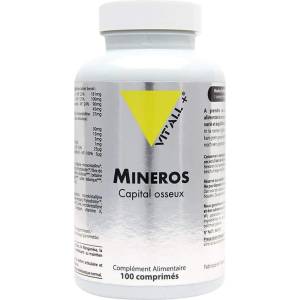  Кости и стави - Минерали Mineros, 100 таблетки (661600 (MINEROS) VP)