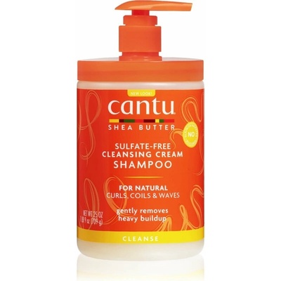 CANTU Shea Butter Cleansing Shampoo čistiaci šampón pre kučeravé vlasy 709 g