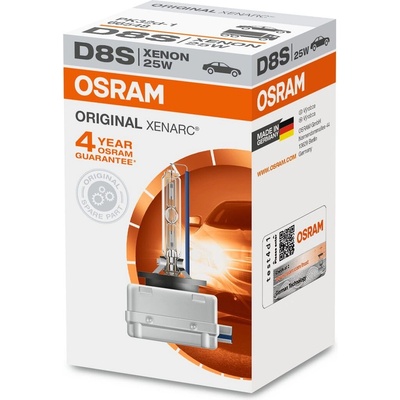 OSRAM 66548 lighting D8S Xenon 25W Xenarc, light blue, folding box - ZOXD8S
