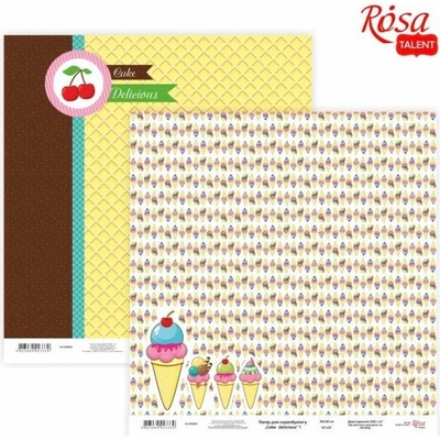 Scrapbookingové papíry 30,48 x 30,48 cm Cake delicious - No. 1