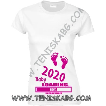 Image 1 of Fruit of the Loom Тениска с надпис - Baby loading