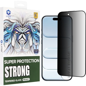 LITO Протектор за iPhone 17 Air - Lito - D+ Max Strong Privacy - Черен