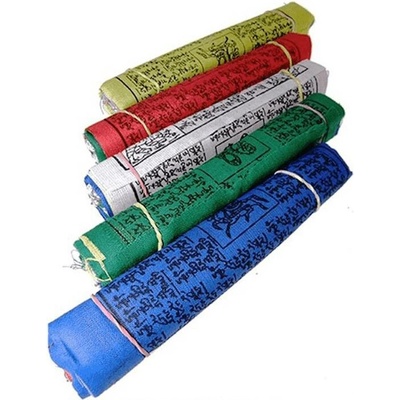 Milujeme Kameny Tibetské modlitební vlaječky (praporky) - 25 vlaječek - maxi