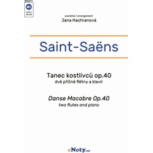 Tanec kostlivců op. 40 pro dvě příčné flétny a klavír