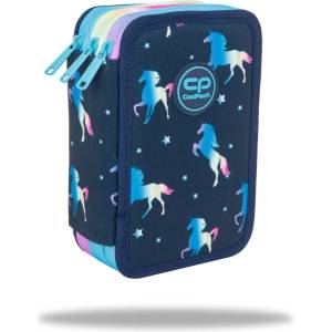 COOLPACK Ученически несесер с пособия Coolpack - Jumper 3 - Blue unicorn