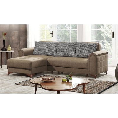 Холна гарнитура Elza кафяв