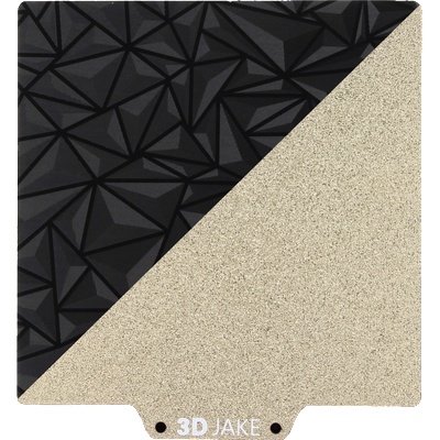 3DJAKE PET/PEI Build Plate - Crystal - 121 x 120 mm (CRYBP-120X120)