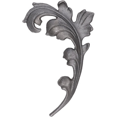 List 242 x 155 x 4 mm, ľavý