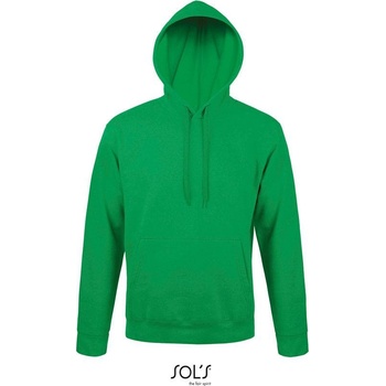 Sol's Snake Unisex mikina s kapuc. zelená kelly