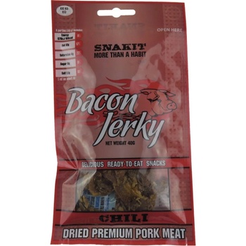 Snakit Bacon Jerky Chilli 40g