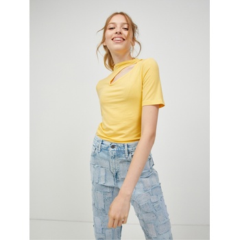 VERO MODA Жълта тениска VERO MODA Glow Vero Moda | Zhalt | ЖЕНИ | XS