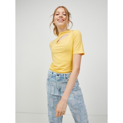 VERO MODA Жълта тениска VERO MODA Glow Vero Moda | Zhalt | ЖЕНИ | XS