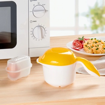 Die moderne Hausfrau Varič vajec do mikrovlnnej rúry Chef 4 ks