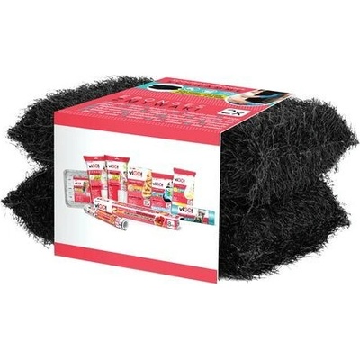 VIGO! HUBIČKY ČIERNE 2 ks 11 x 7,5 x 3 cm