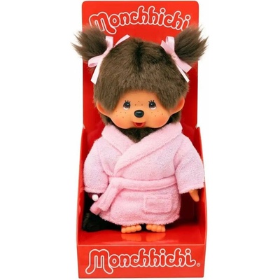 Monchhichi Mončiči dievča v župane 20 cm