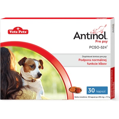 Vetinalis Antinol pre psy 30 cps.