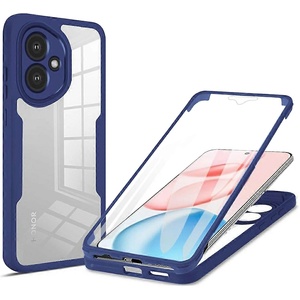 Techsuit Калъф за Honor 400 - Techsuit - ColorVerse 360 Series + Screen Protector - Син