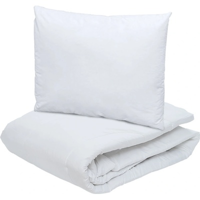 Textilomanie Letná prešívaný set ECONOMY PEACH biela 140x200 70x90