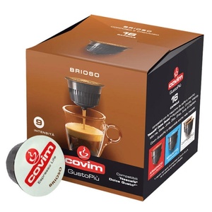 Covim Кафе капсули Covim Brioso Classico Dolce Gusto, 16 бр
