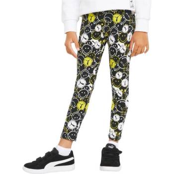 Image 1 of PUMA x Smiley World Printed Leggings Black/Multi
