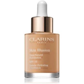Clarins Face Make-up True Radiance rozjasňující hydratační make-up pro dokonalý vzhled SPF15 114 30 ml