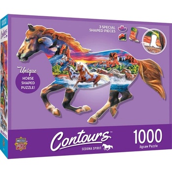 Image 1 of Masterpieces Пъзел Master Pieces от 1000 части - Бягащият кон