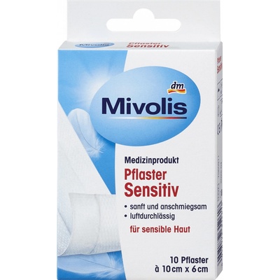 Mivolis náplast pro citlivou pokožku Sensitiv 10 ks