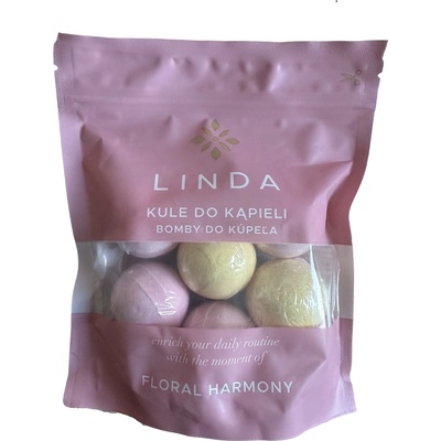 Linda Šumivé gule do kúpeľa Floral Harmony - 6 ks
