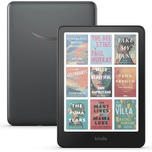 Amazon Kindle Colorsoft Signature 32GB - Цветен eBook четец, 7" E-Ink, IPX8, Безжично зареждане - Черен Четец за Е-книги